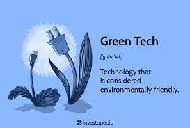 sustainability and green tech initiatives