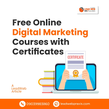 digital marketing free course with certificate