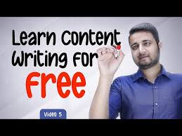 free content writing courses with certification