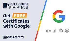 google free certificate courses